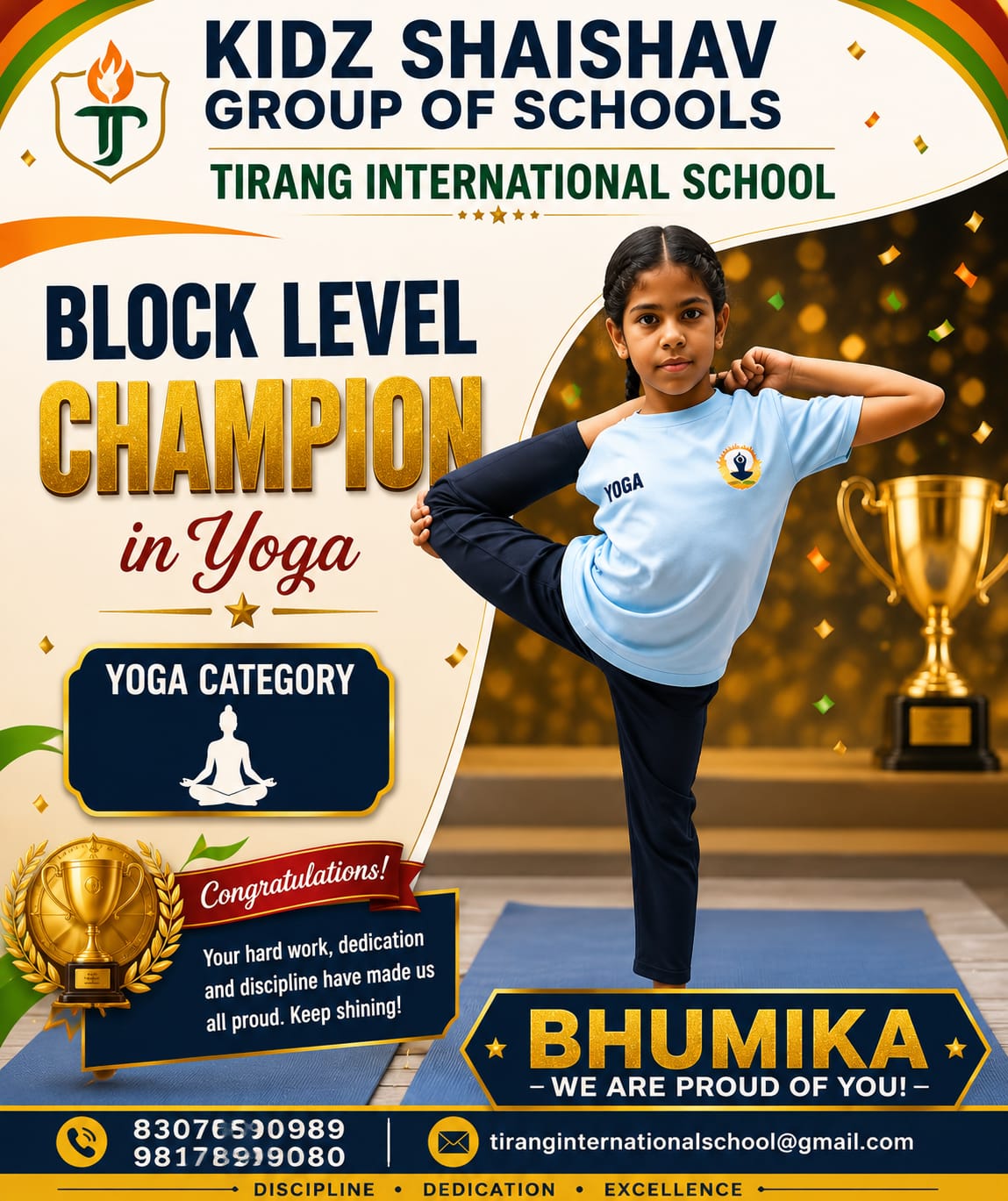Bhumika - Yoga Champion